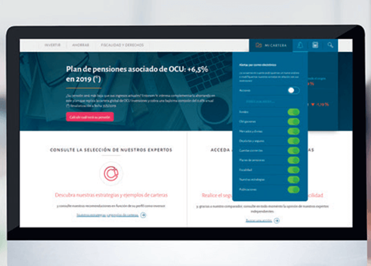 Para estar informado de sus inversiones no hace falta que esté siempre pendiente de ellas. Nosotros le avisamos esté donde esté.